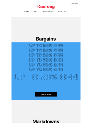 Koorong Books (Australia) - Bargain Alert: Hundreds of Titles Priced to Clear! 🚨📚