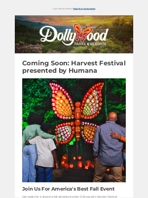 Dollywood - Pumpkins, Music, and More Coming This Fall