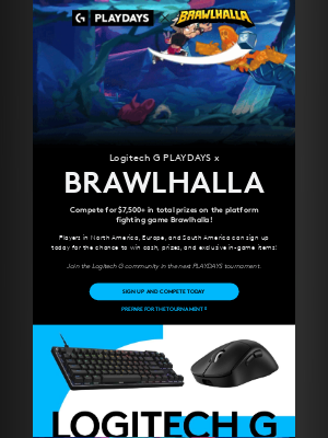 Logitech - Join the Logitech G Brawl for prizes!