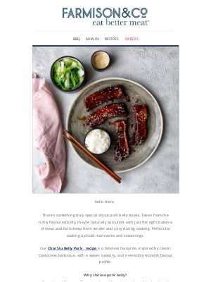 Farmison & Co - Pork Belly Steaks at Their Best
