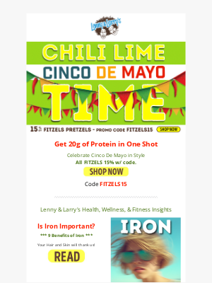 Lenny & Larry’s - Another One... for Cinco De Mayo 🌟