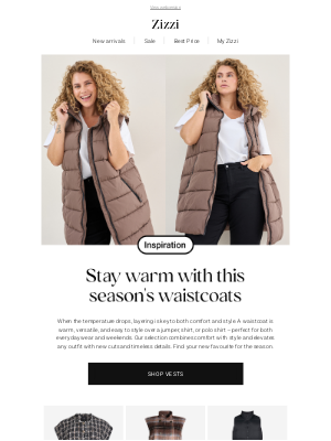 Zizzi Fashion - You’ll love these vests 🍂
