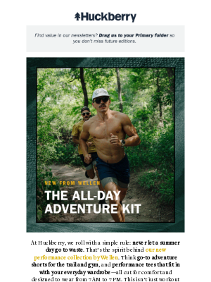 Huckberry - One Simple Rule for Summer