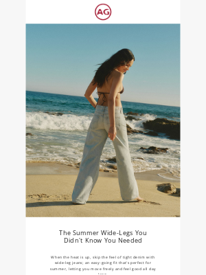 AG Jeans - Own The Season With Wide-Leg Confidence