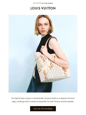 Louis Vuitton - Damier Azur Bags: Embark On A New Voyage