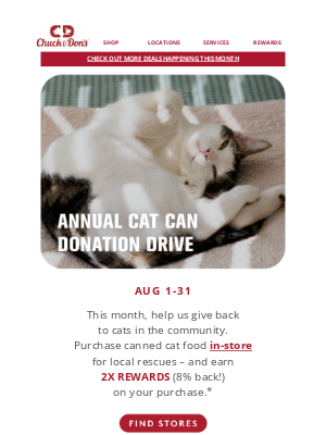 Kriser’s Natural Pet - Want to help local rescue cats?