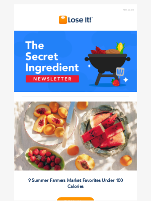 Lose It! - 9 Farmers Market Finds Under 100 Calories 🍉🌻🥬