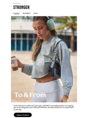 STRONGER - Spring Neccessities: Layers