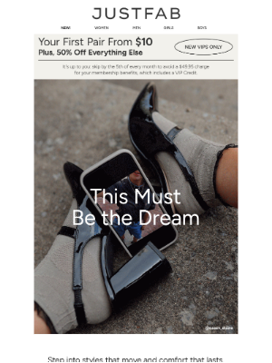 JustFab - PSA: Dream Pairs Sandals from $10! ☁️✨