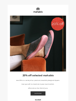 Mahabis - last chance for 20% off