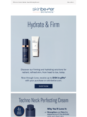 skinbetter - LAST CHANCE! Up to $134 in gifts