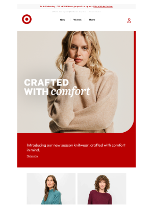 Target (Australia) - New season, new comfort knitwear ❤️