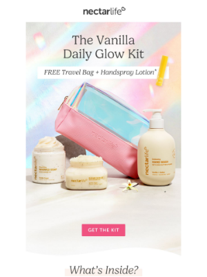 NEW: Vanilla Daily Glow Kit