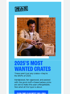 Man Crates - Level Up 2025 with These Top Crates