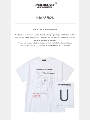 Undercover - UNDERCOVER ONLINE STORE NEW ARRIVAL