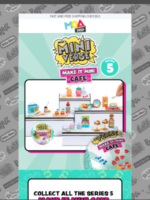 Little Tikes - Cafe Series 5 is here!