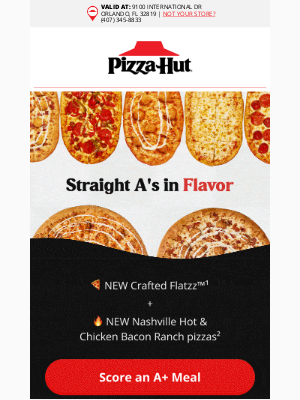 Pizza Hut - Tonight’s dinner plans: Pick your fave from our NEW pizza lineup 🍽️