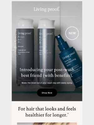 Living Proof - Make your wash day routine work harder and smarter.