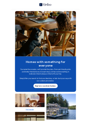 VRBO - Getaways to suit your group