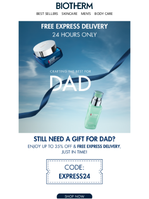 Biotherm - Free Express Delivery 💙