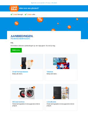 Coolblue (Netherlands) - Ontdek onze mooiste aanbiedingen