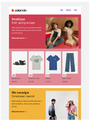 Zalando (United Kingdom) - Spring Kids Style Just Dropped!