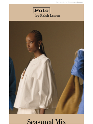 Ralph Lauren - A New Seasonal Mix
