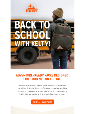 Kelty - Adventure-Ready Packs for Students on the Go