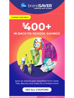 P&G Good Everyday - Hurry! New coupons for Crest, Tide & more! 💰