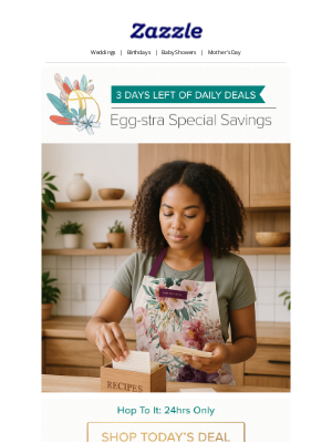 Zazzle - Just 3 Days Left: Don't Miss Today's Offer!