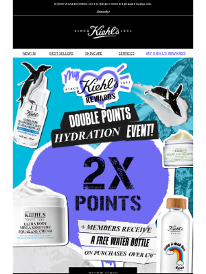 Quench Your Skin's Thirst & Double Your Points! 💧
