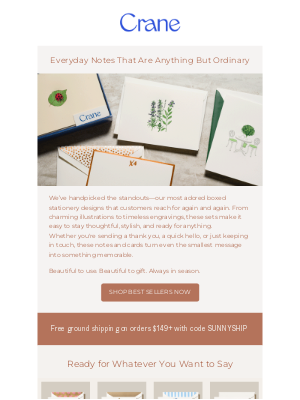 Crane & Co. - The Best of the Best: Boxed Everyday Stationery