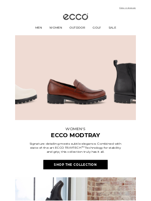 ECCO Shoes - Have you met the MODTRAY?