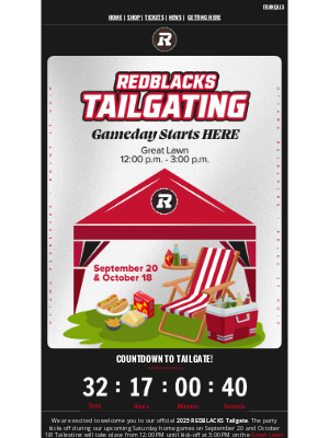 Ottawa 67’s - You Asked. We Delivered. 2025 REDBLACKS Tailgate Coming Soon! 🍻