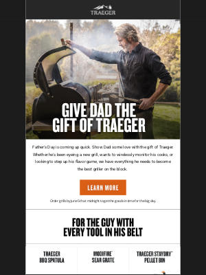 Traeger Grills - Give Dad the Gift of Traeger