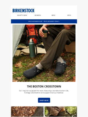 Birkenstock - Introducing the Boston Crosstown