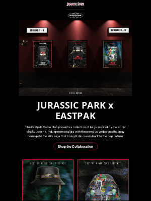 Eastpak - Jurassic Park x Eastpak