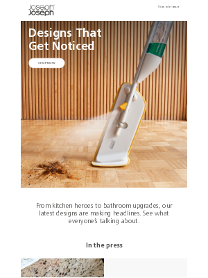 Joseph Joseph - Why Home Editors love CleanTech™