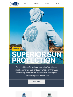 AFTCO Fishing - Ultimate Sun Protection