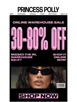 ONLINE WAREHOUSE SALE 🩷