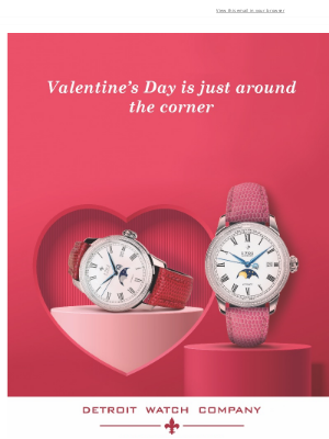 Detroit Watch Company - Valentines gift for her