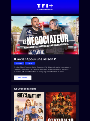 TF1 Replay (France) - Le Négociateur : la nouvelle saison avec François-Xavier Demaison