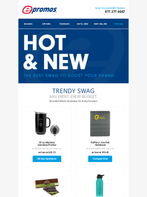 ePromos Promotional Products - Hot & New for Summer Fun