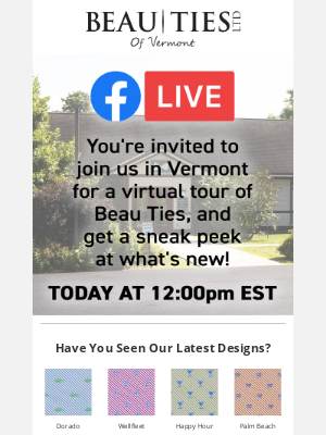 Beau Ties Ltd - Join Us!