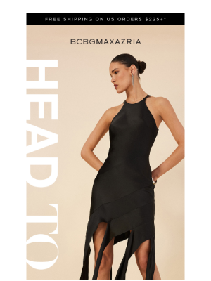 BCBG - What's black, shimmery and chic allover?