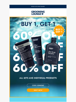 Grooming Lounge - BOGO 60% OFF STARTS NOW 📢