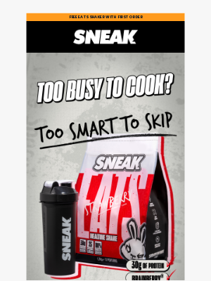 Sneak Energy (United Kingdom) - Too Busy To Cook?