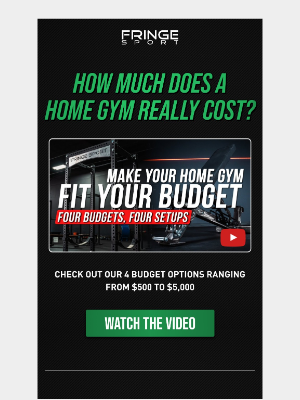 FringeSport - How Much Does A Home Gym REALLY Cost?