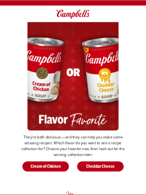 Campbell's Soup - Choose your favorite flavor 🥫