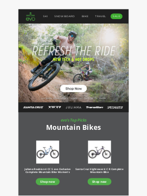 evo - Fresh Bikes that Rip